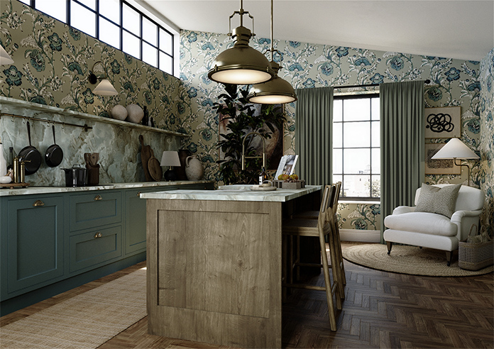 Stamford, Celedon - Made to Measure Curtains - Image 7